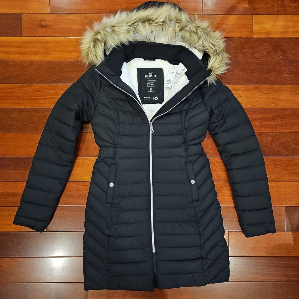 Hollister Parka Jacket Size X-Small